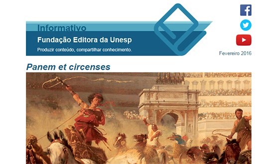 Primeira edição do Informativo da Fundação Editora da Unesp