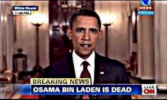 Obama anuncia morte de Osama